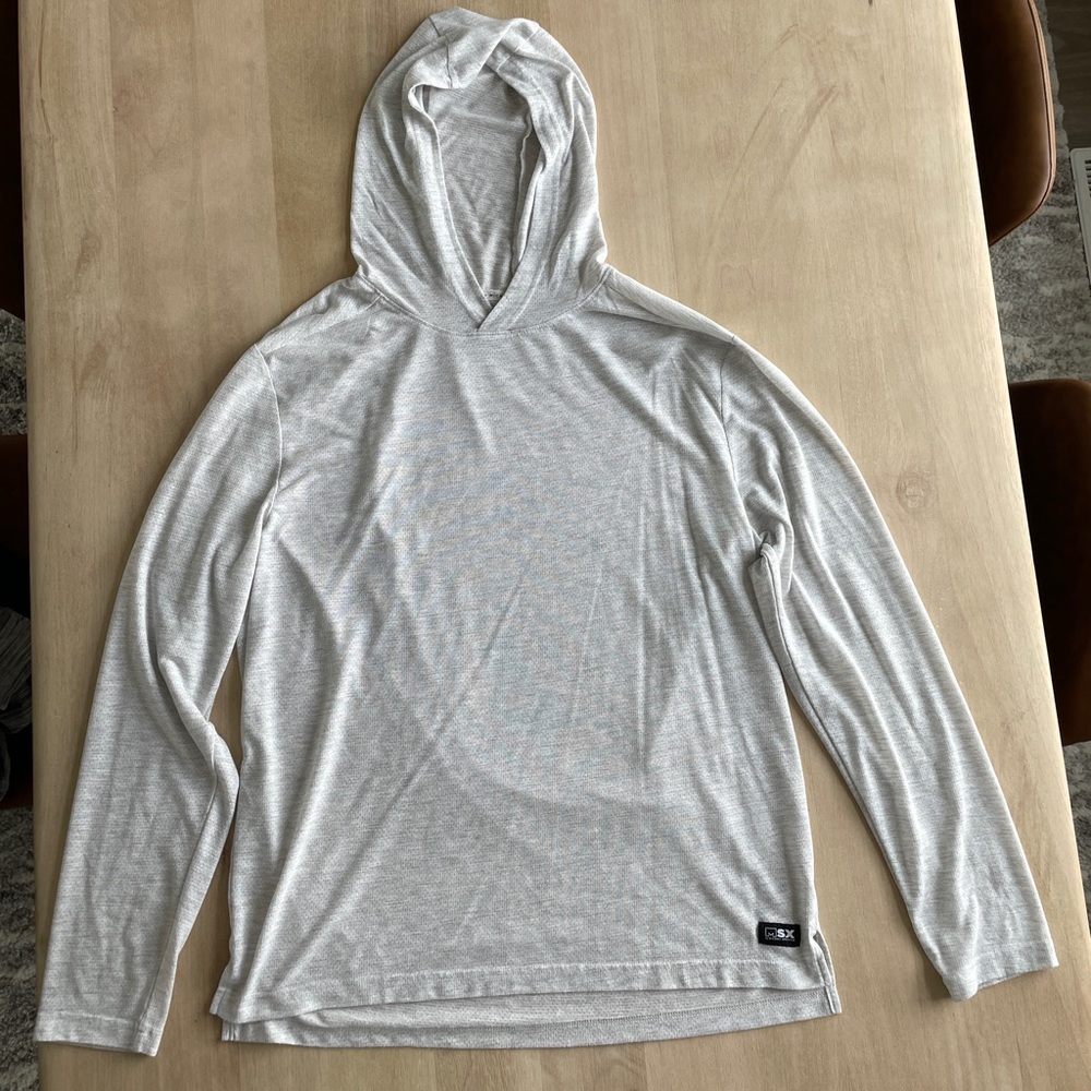 MSX men’s white hoodie